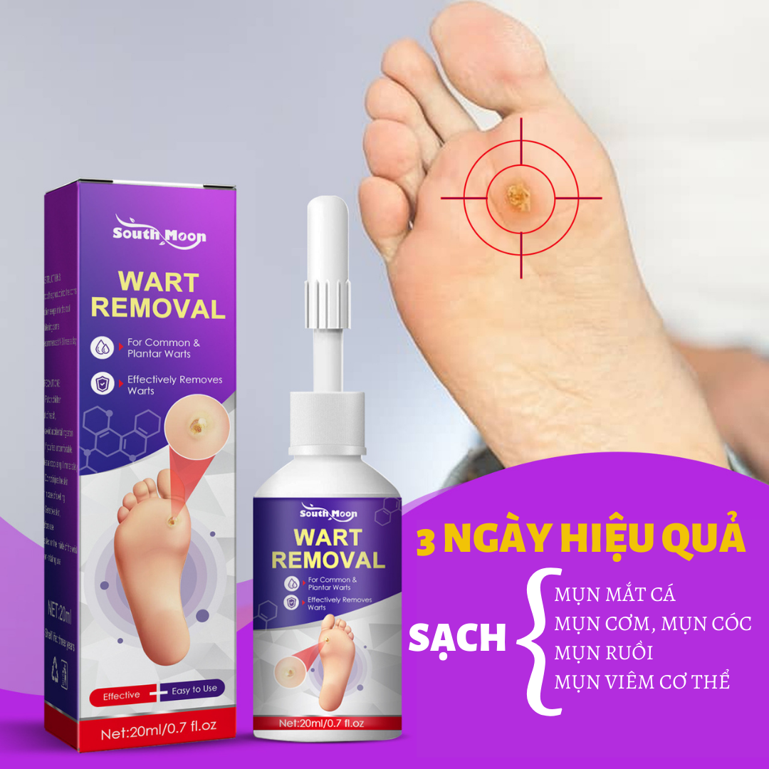 {Hàng Thái}Loại bỏ mụn ruồi trâu,mụn thịt,mụn cóc,mụn cơm cứng đầu nhanh chóng ,lấy lại làn da tự tin căng đẹp.