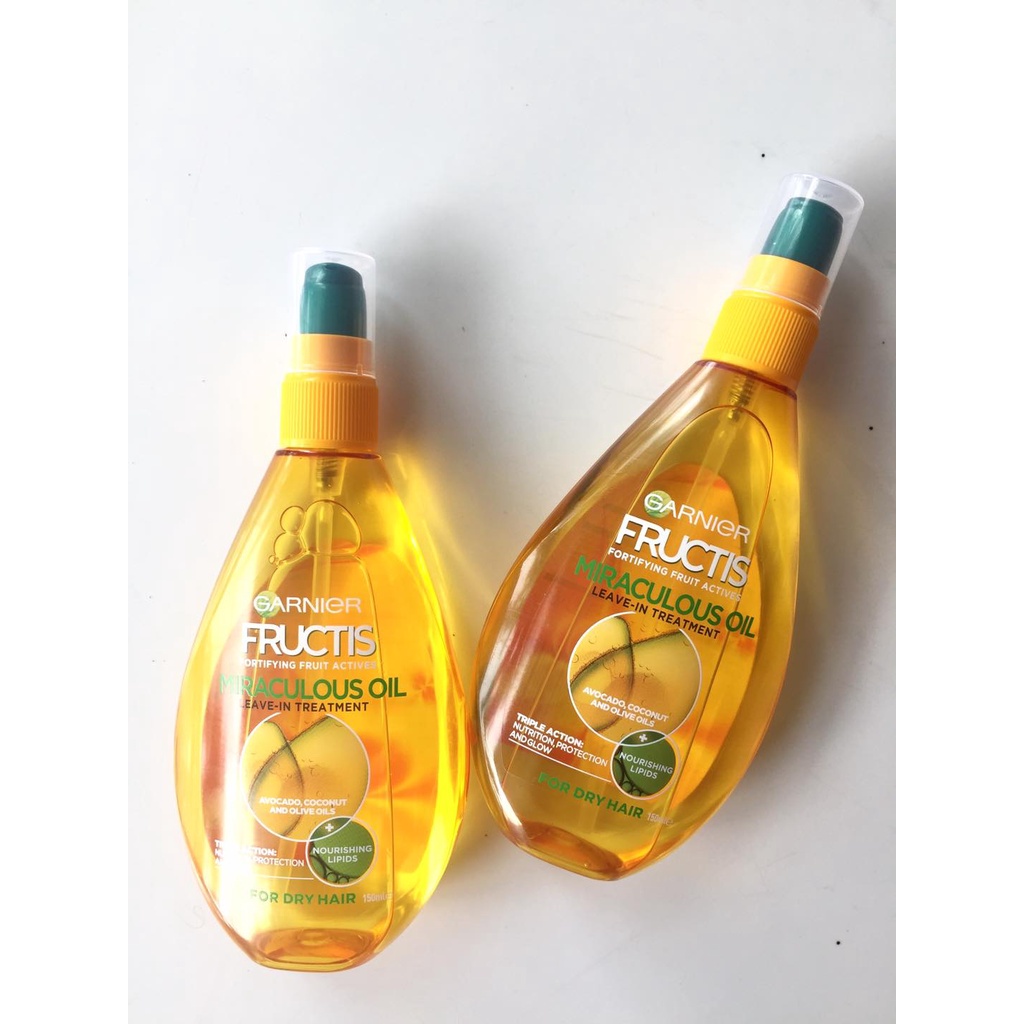 Dầu dưỡng tóc Garnier Fructis Wunder-Öl, 150 ml