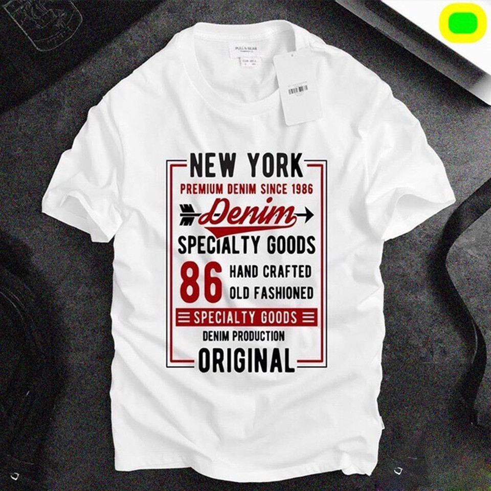 Áo thun nam tay ngắn new york ny phong cách at31