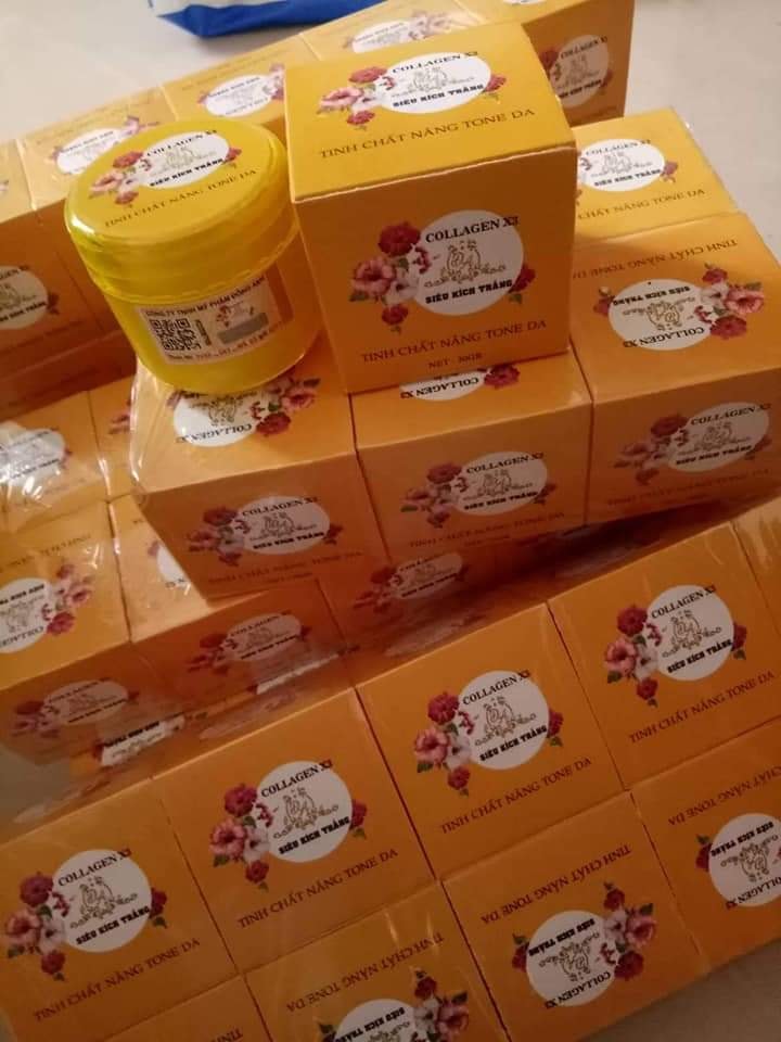 kích trắng colagen x3