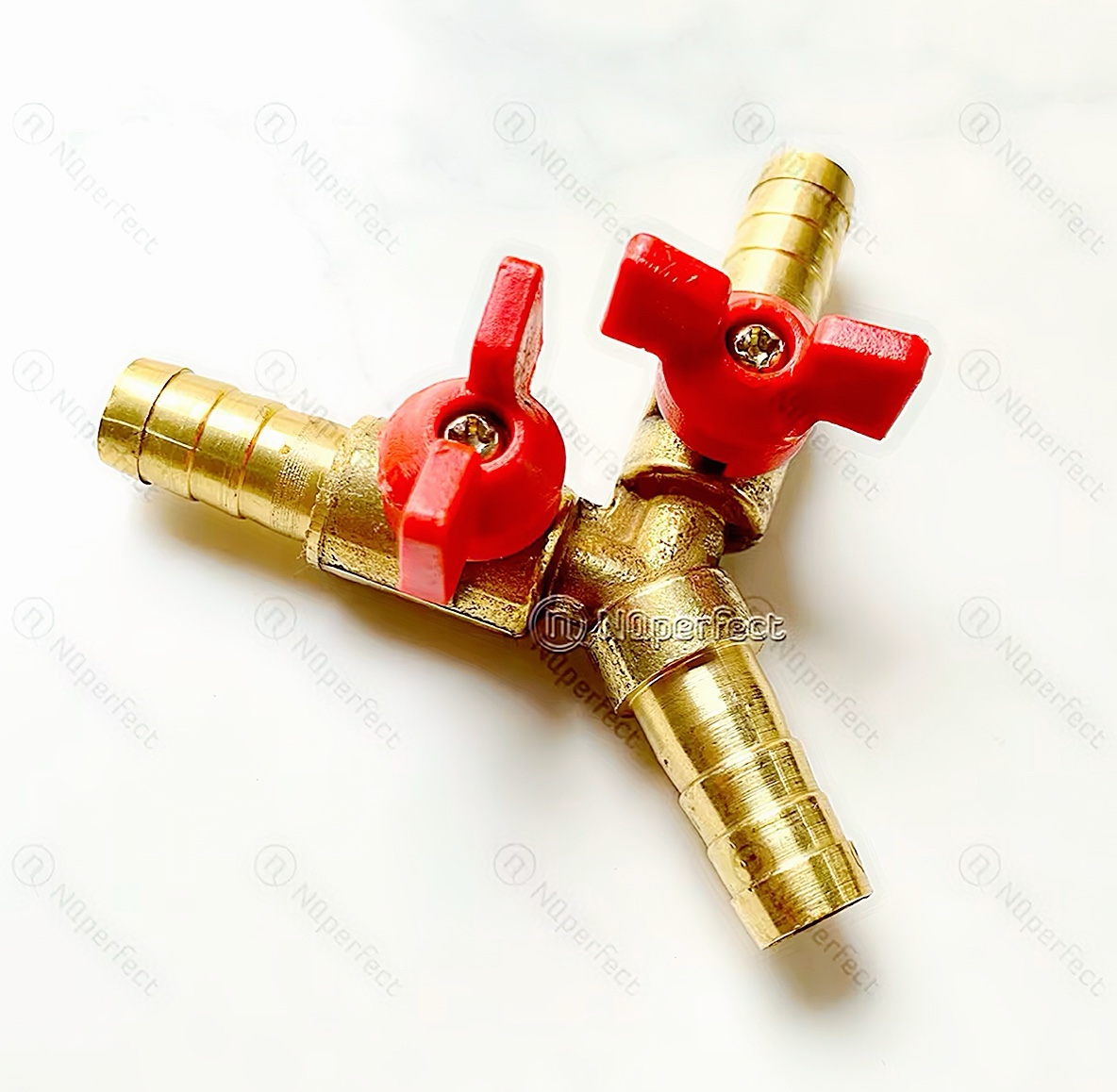 Van chia gas chữ Y 1 bình gas dùng 2 bếp sử dụng 1 bình xám Y chia gas - Bằng Đồng Thau - Điện Gia Dụng Hưng Thịnh