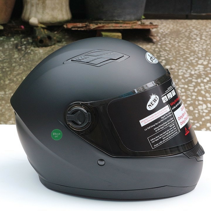 [HCM]Mũ bảo hiểm fullface asia đen nhám