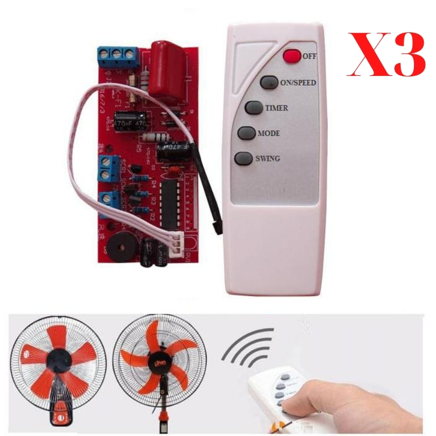 Điều khiển từ xa cho quạt bản tiếng anh mạch quạt đỏ cho các loại quạt , mạch quạt điều khiển từ xa