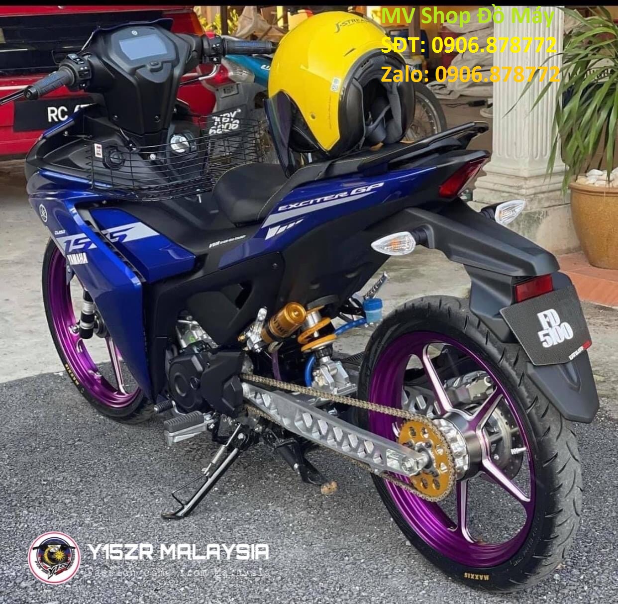 Bộ cốt dò đạp gắn như zin Ex150