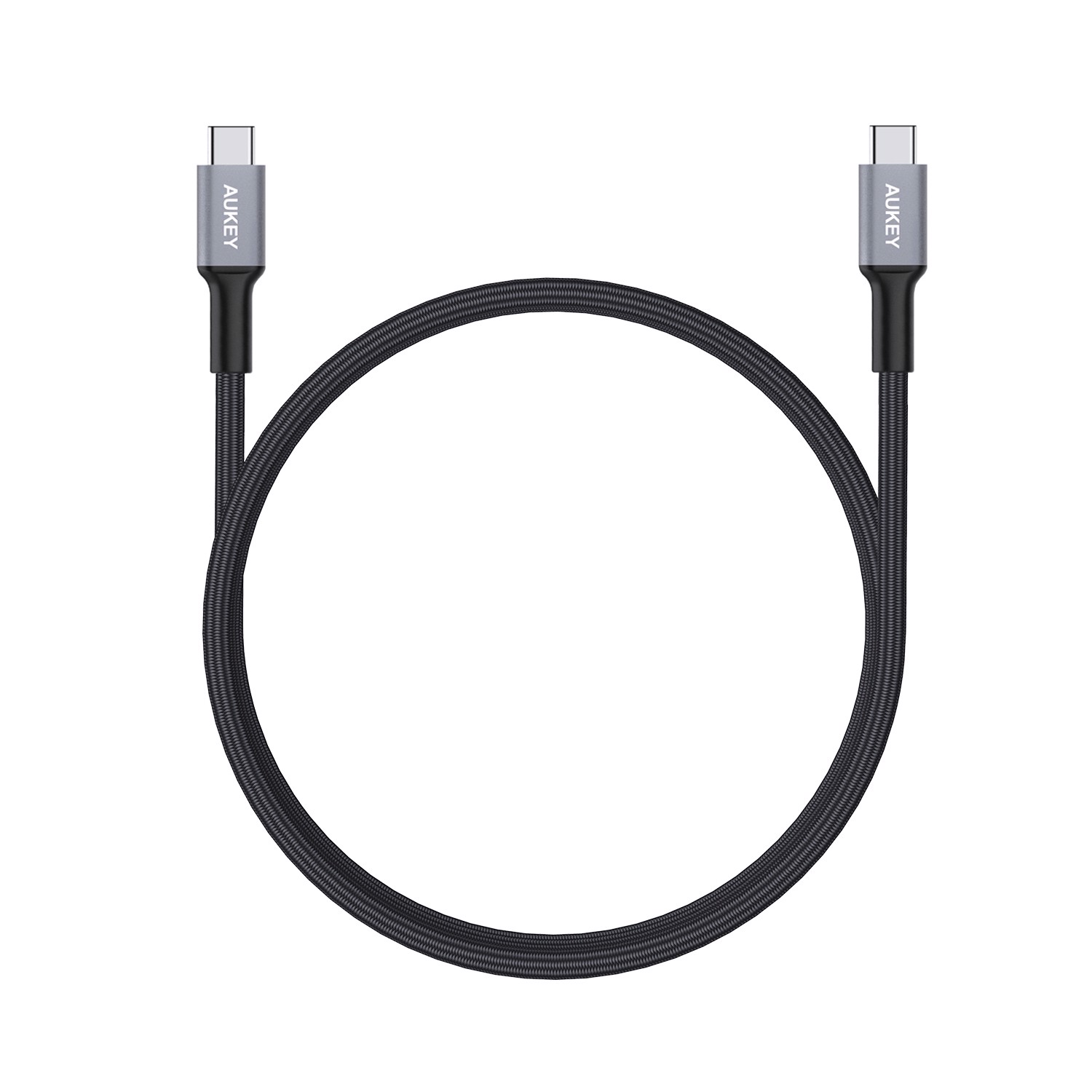 Cáp Sạc AuKey Type C To Type C CB-CD6 Bọc Nylon Dài 2m