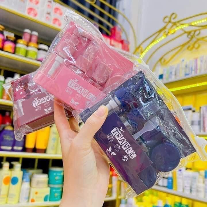 Bộ chiết mỹ phẩm du lịch 5 món cao cấp