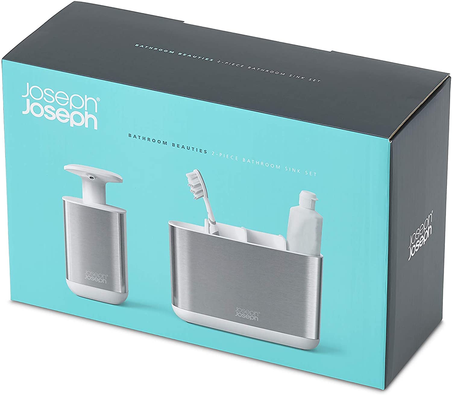 Bình Đựng Nước Rửa Tay+ Giá Để Bàn Chải Joseph