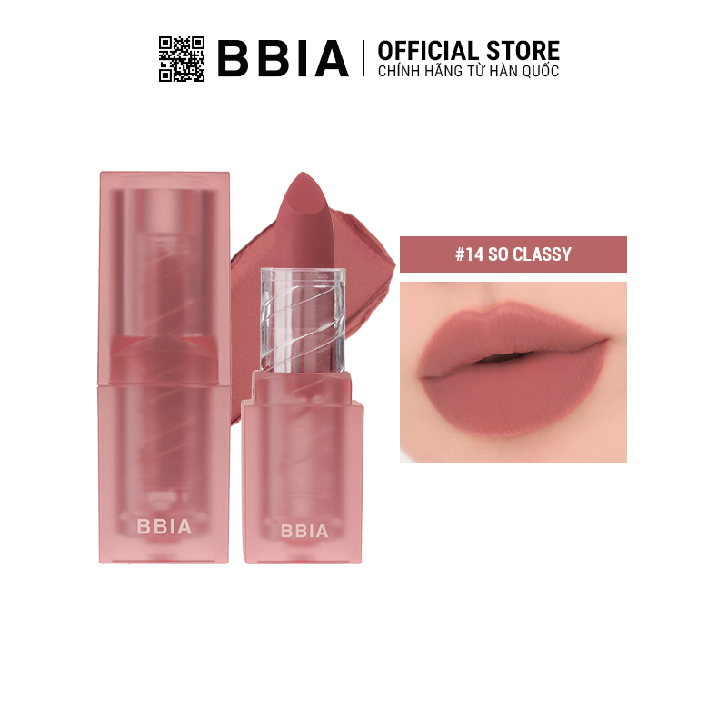 [Màu 13] Son thỏi Lì Bbia Last Powder Lipstick Classy Edition (3.5g)