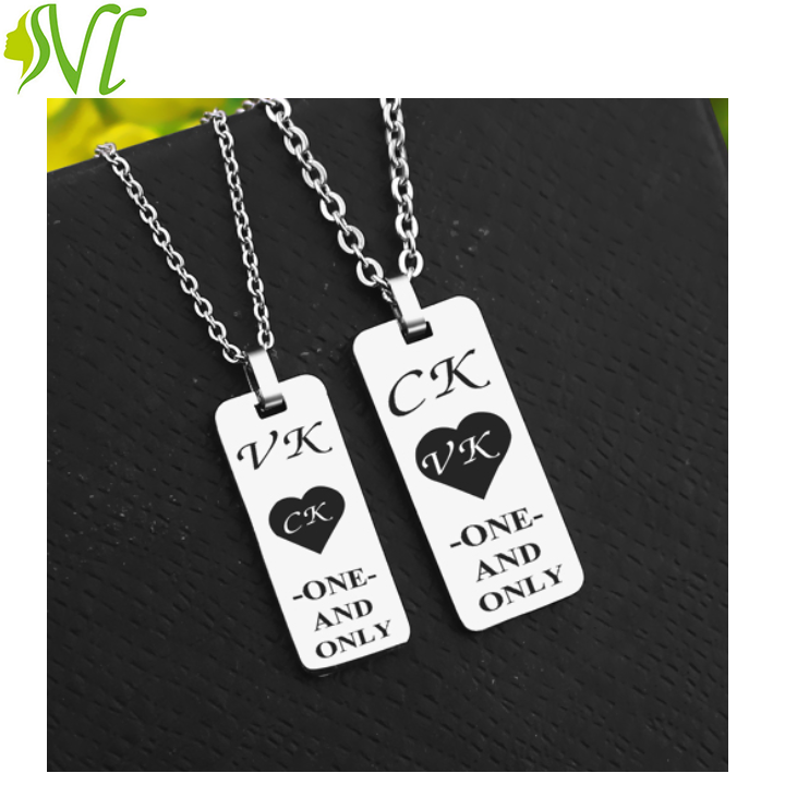 Dây chuyền cặp đôi  Vk Ck ( 1 cặp)
