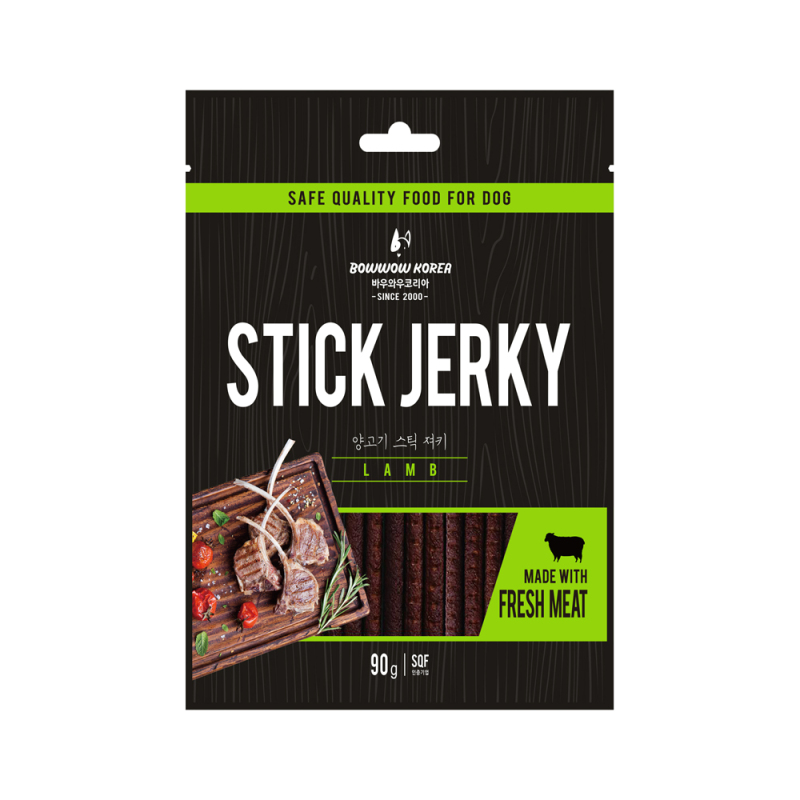 Thịt Cừu Que Hàn Quốc Stick Jerky Lamb Meat 90g cho chó