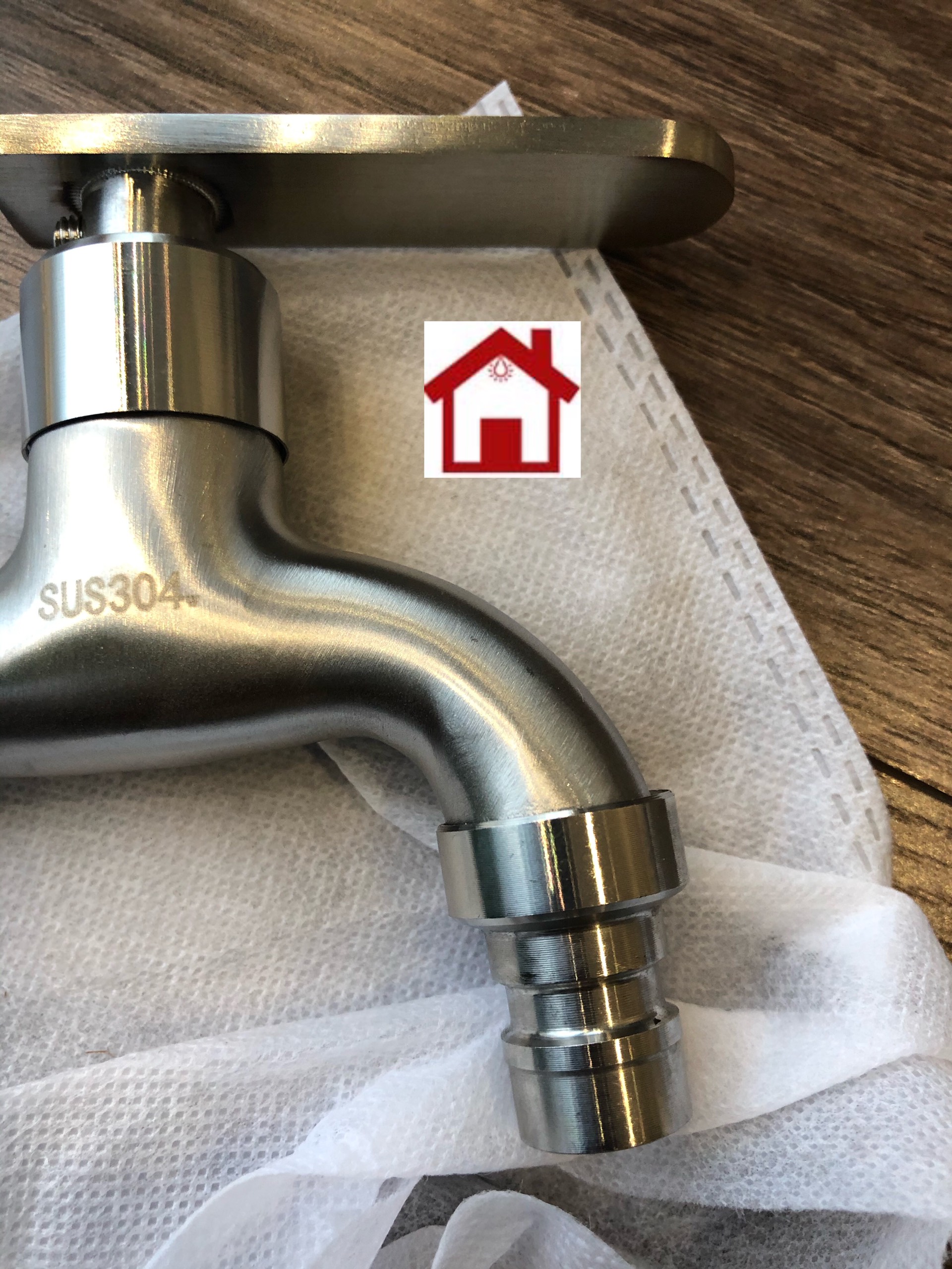 Vòi hồ Inox 304 NLS