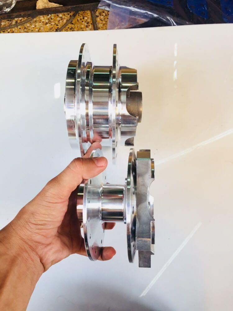 Đùm Exciter150 mạ crom
