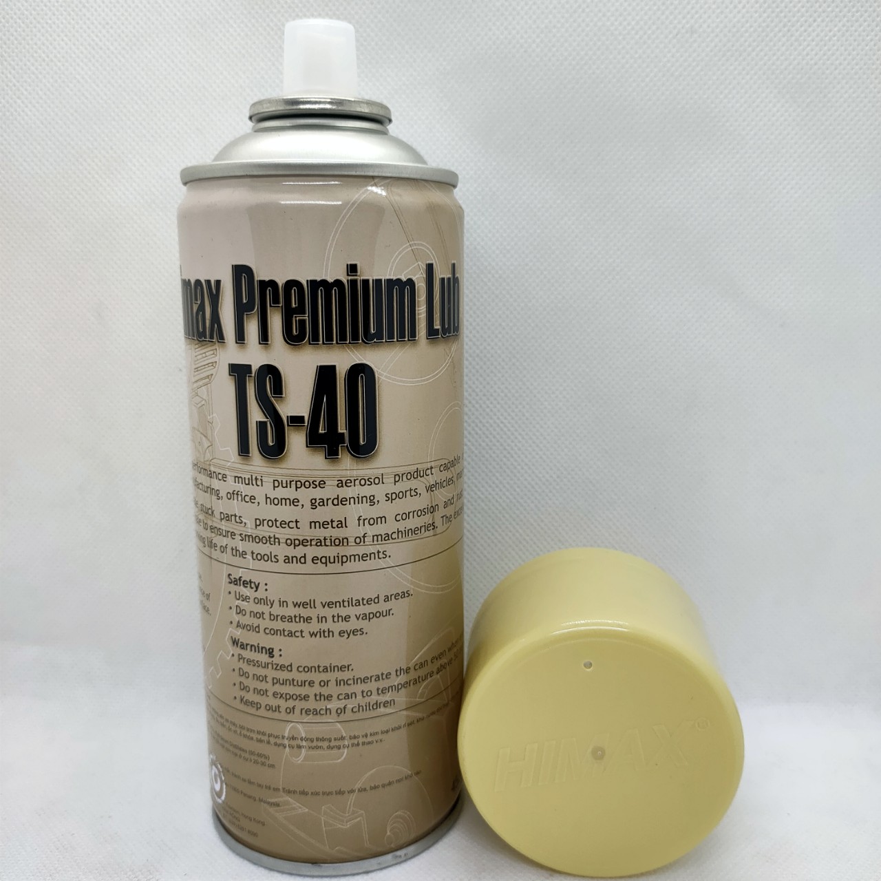 DẦU CHỐNG RỈ SÉT, BÔI TRƠN HIMAX TS40 (Himax Premium Lub 450ml)