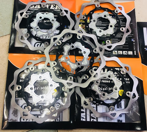 Đĩa KTM 260mm + Lòng đĩa 4 lỗ 5 lỗ CNC