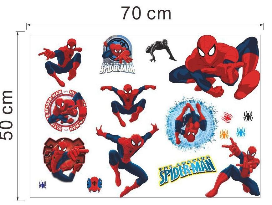 Decal dán tường Người nhện- T78-kiddecals