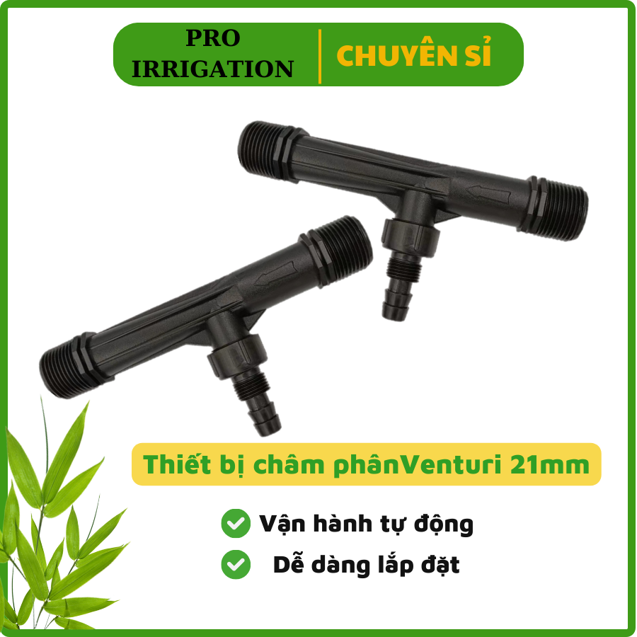 Thiết bị châm phân Venturi 21mm