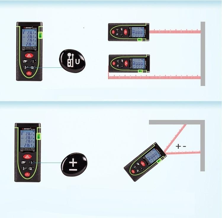 Sndway thước đo khoảng cách bằng laser - 70M