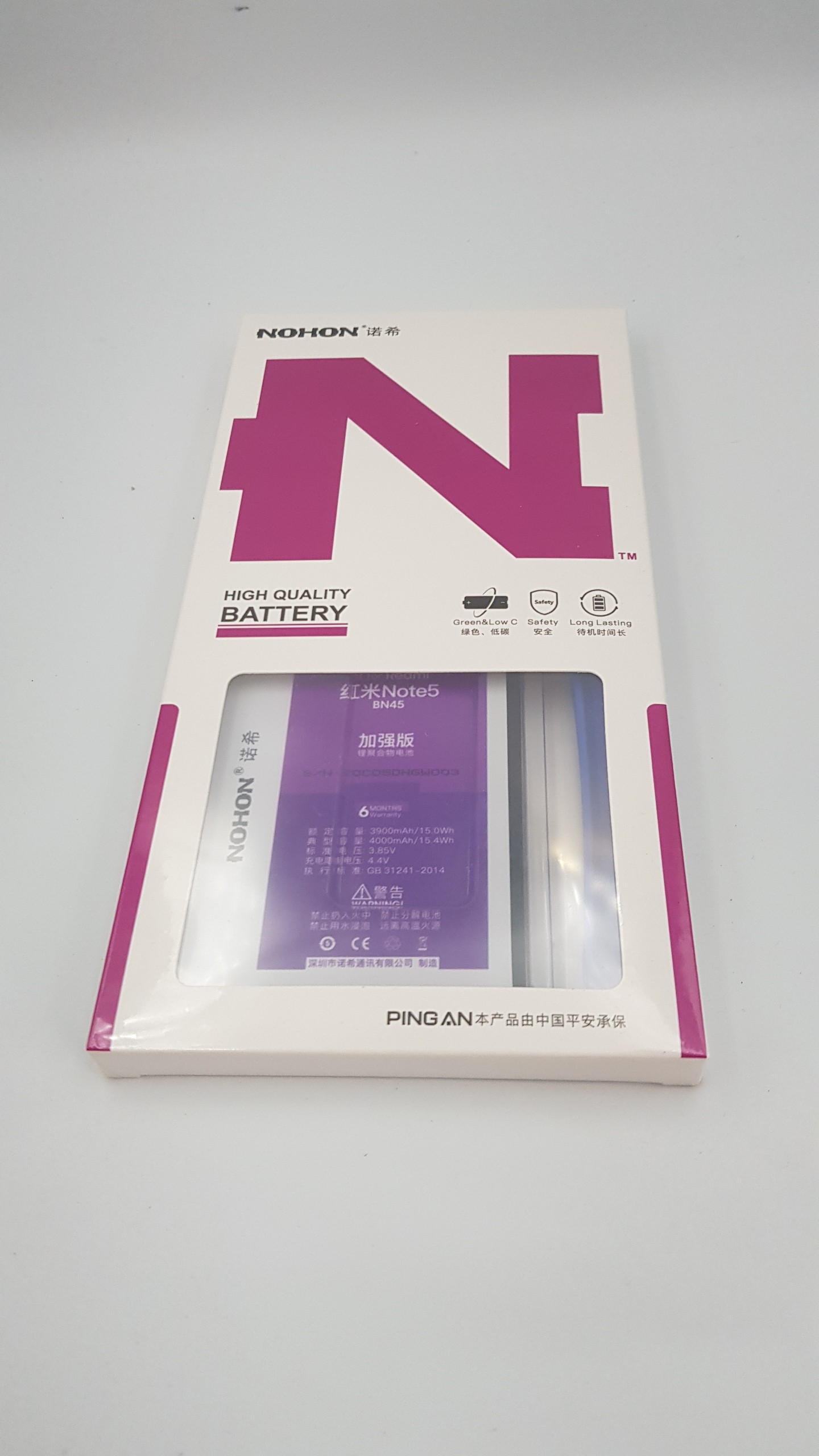 Pin Xiaomi Redmi note 5 / note 5 pro BN45 Hãng Nohon