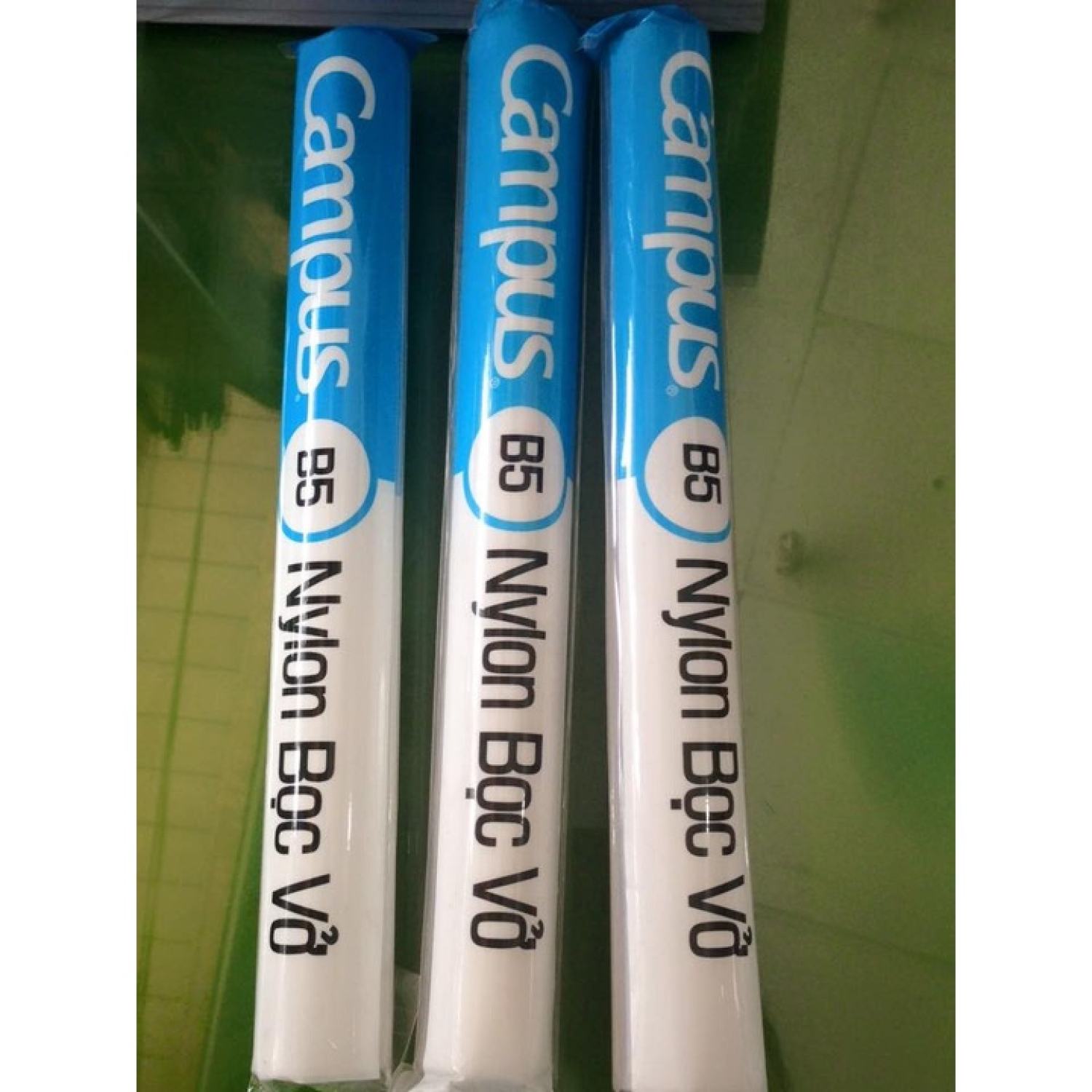 Nylon bọc vở Campus KT: 179x252mm, sản phẩm được làm từ nylon bền đẹp - dẻo dai