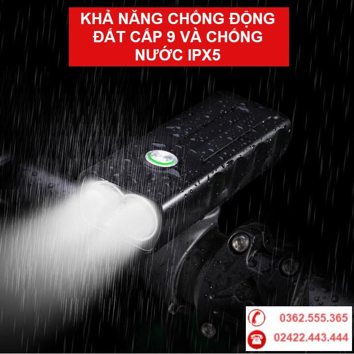 Đèn xe đạp - Đèn pha xe đạp - Đèn xe đạp siêu sáng BX2
