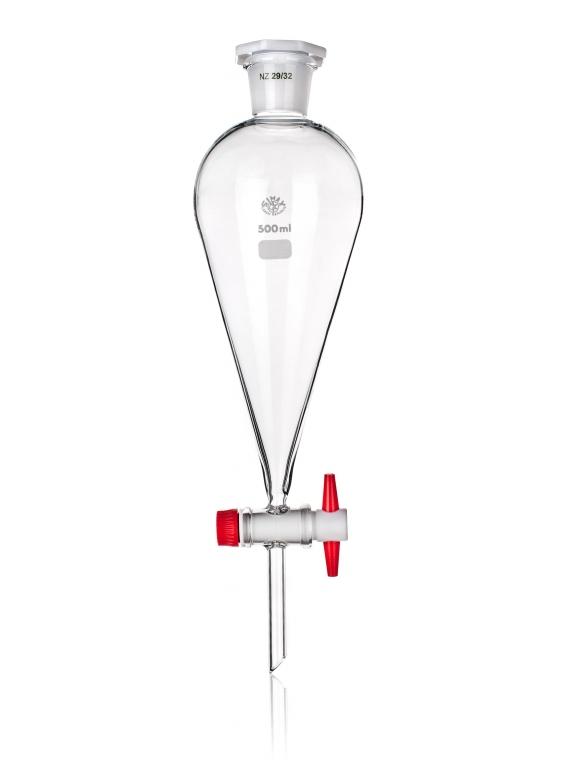 Phễu chiết quả lê 500ml