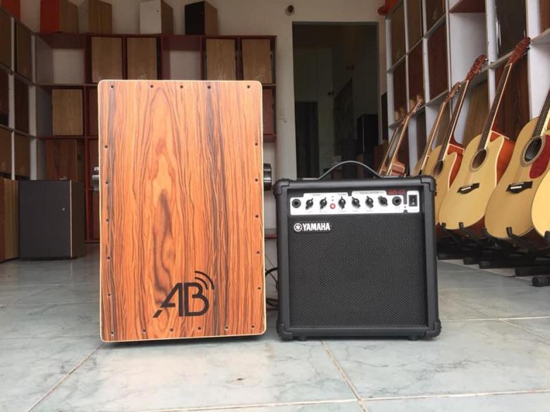 Cajon điện - Cajon có EQ/pick-up đưa âm thanh ra loa