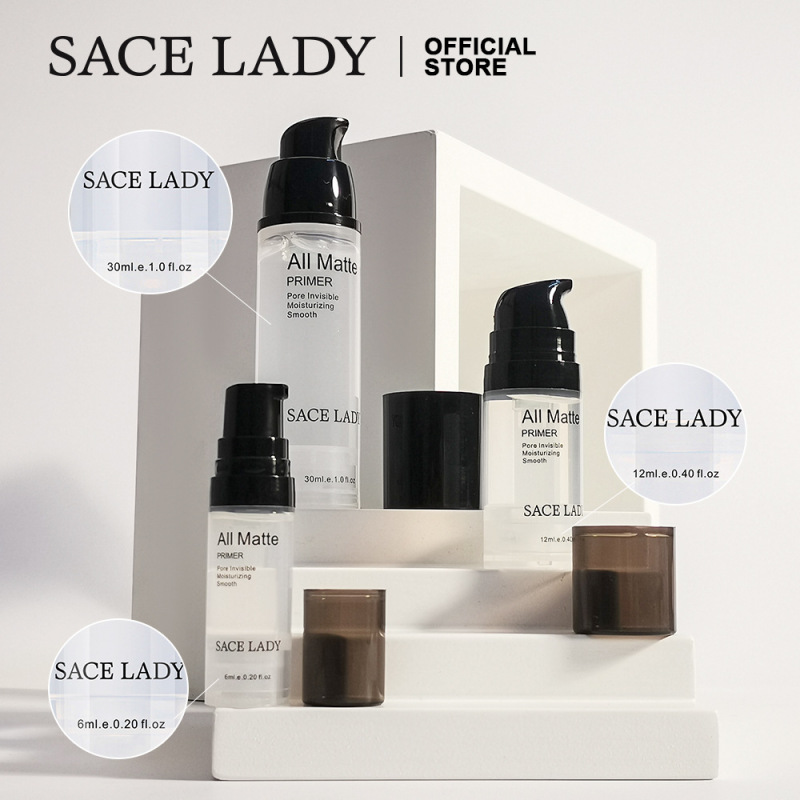 SACE LADY Isolate Makeup Primer Lotion 6ml All Matte Primer BB Crystal Jelly Pore Invisible Moisturizing Smooth