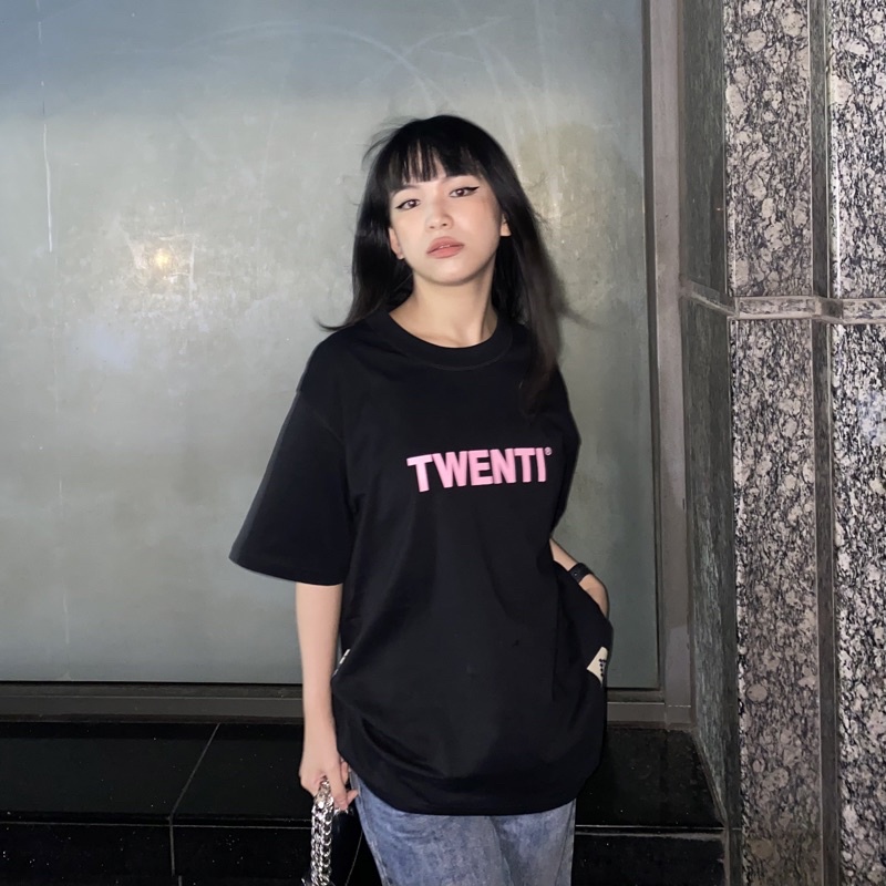 [Nhập Lazxuhuong03 - Giảm 40k/299k]ÁO THUN TWENTI COTTON FORM OVERSIZE ĐƠN GIẢN