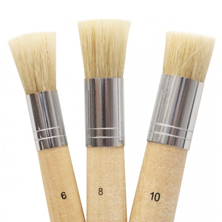 [HCM]Bộ 3 Cọ Stencil Mont Marte