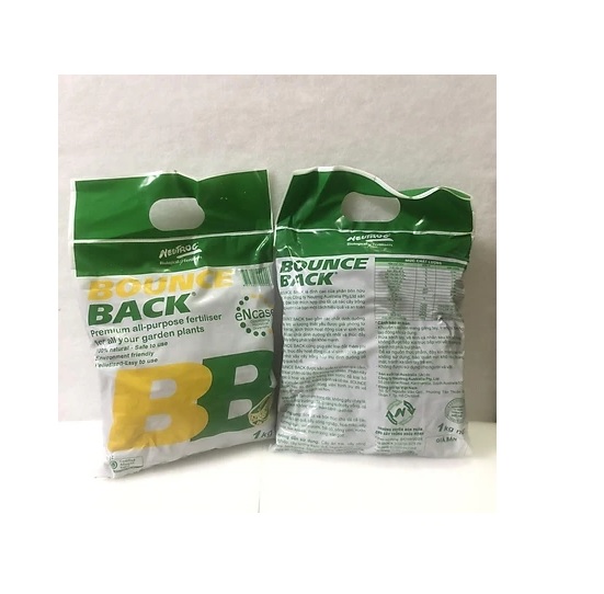 Phân bón hữu cơ viên nén đậm đặc bounce back của úc gói 01 kg