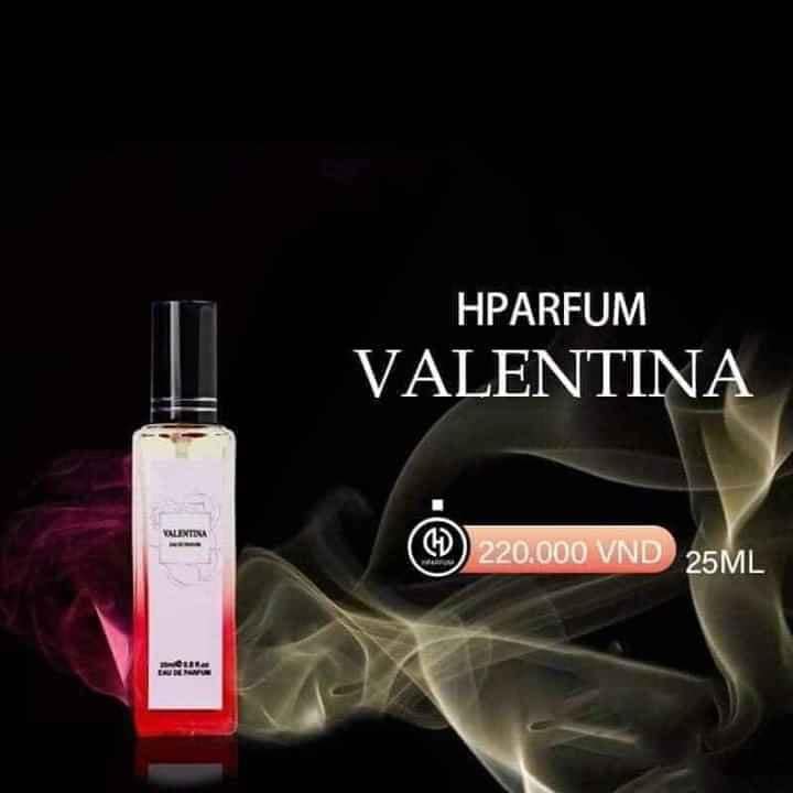 Nước hoa mini Pháp Hparfum VALENTINA Nữ dạng xịt 25ml