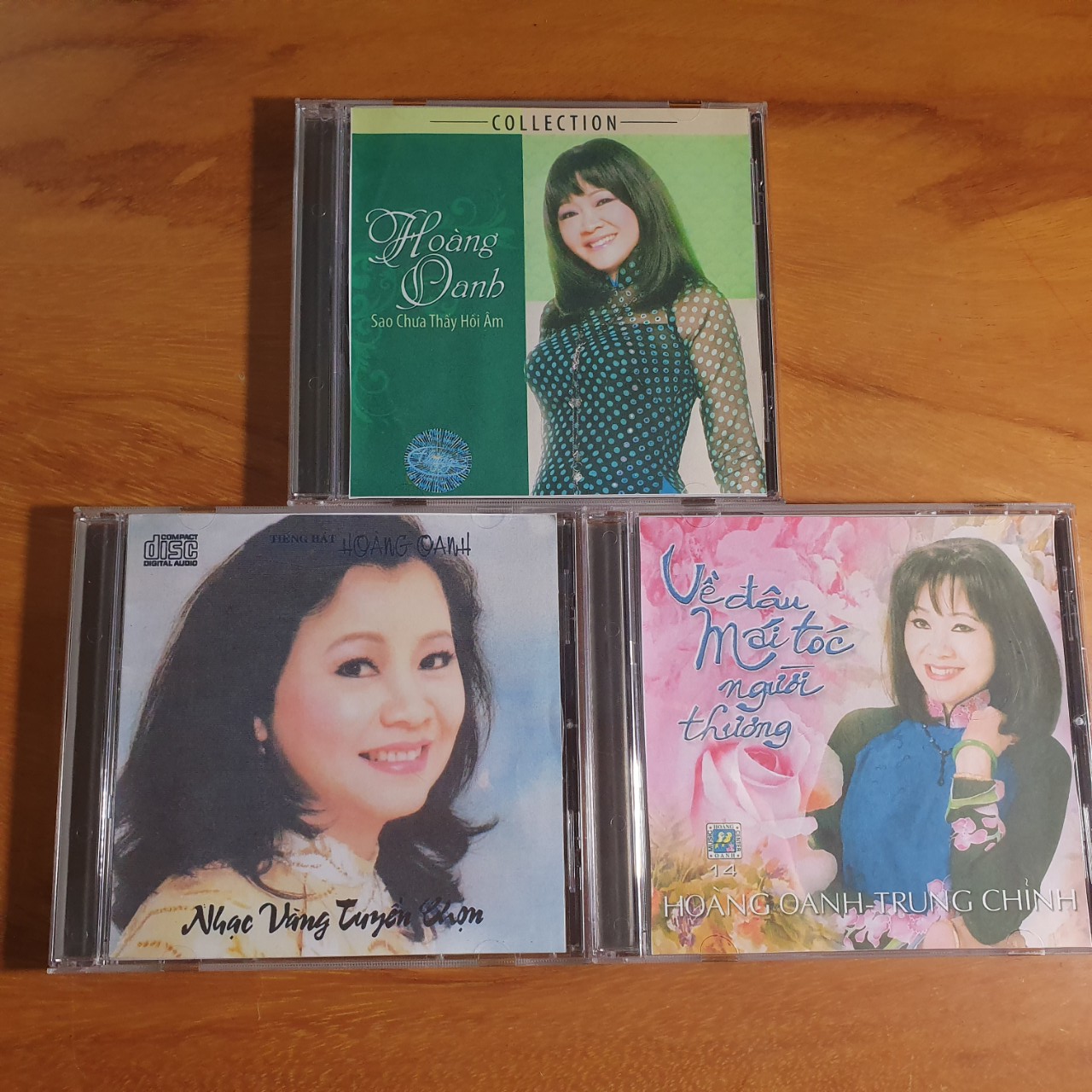 [MDCD] Bộ 3 Đĩa CD Hoàng Oanh Tuyển Chọn