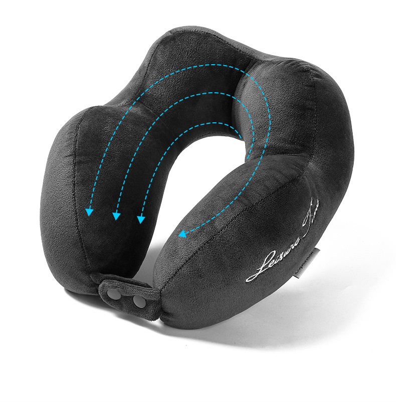 Gối Kê Cổ Chữ U Ruột Bông, Gối Tựa Đầu Văn Phòng