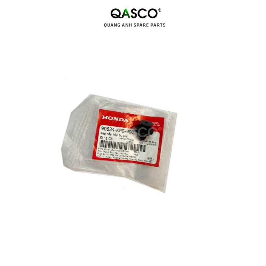 Kẹp nắp hộp ắc quy honda nhiều dòng xe _6c 2k