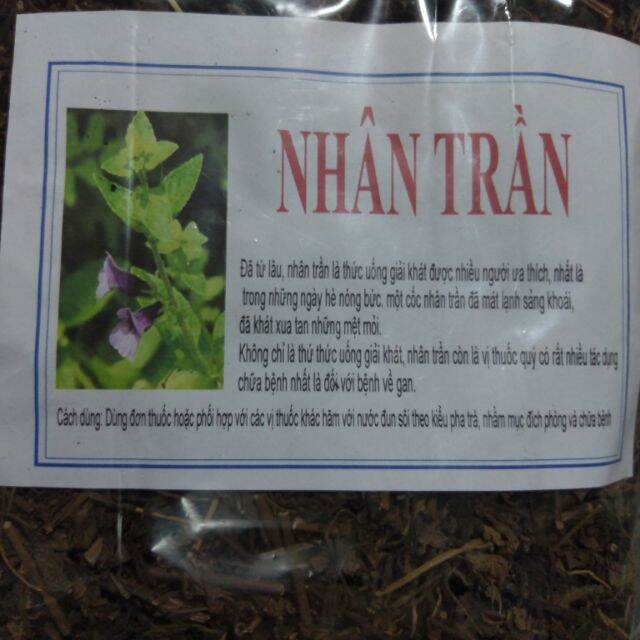 1kg trà nhân trần khô thơm sạch.
