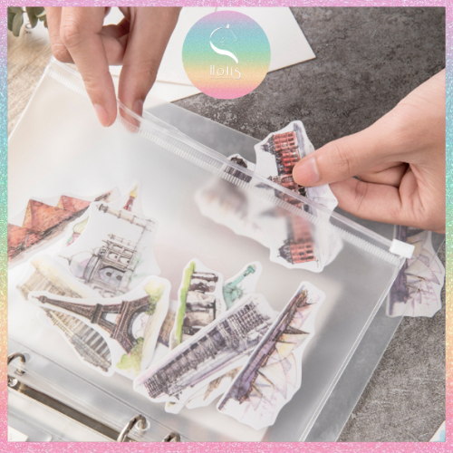 [HOTIS] Sheet PVC đựng card, sticker cho binder A6/ A5/ B5/ A4