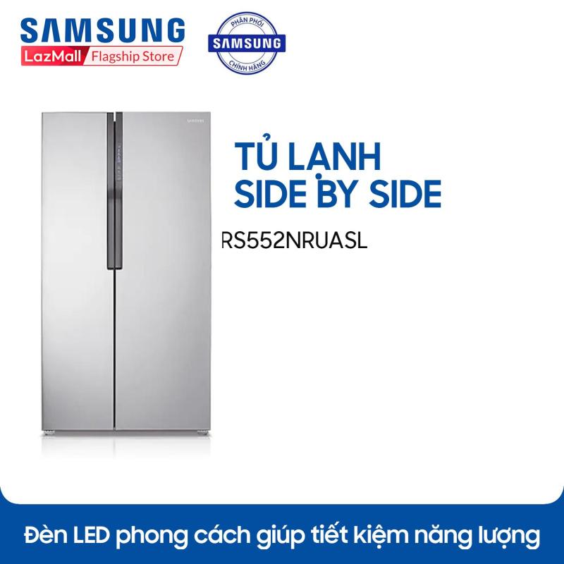 Tủ lạnh Side By Side Samsung RS552NRUASL 584 Lit
