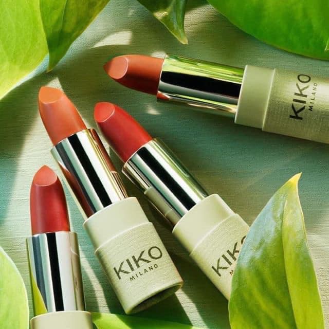 {Bill Đức}_Son Lì Hữu Cơ Kiko Green Me Matte Lipstick - 103 Basic Brick 4G