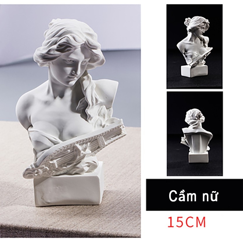 🍀 𝐇𝐎𝐓 🍀Tượng Nữ thần Hy Lạp SOFIA 15cm