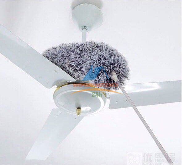 Chổi quét bụi cán gấp gọn