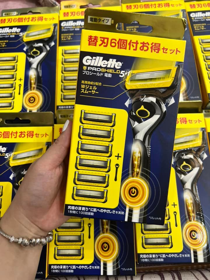Dao Cạo Râu Gillette Fusion 5+1 Nhật Bản