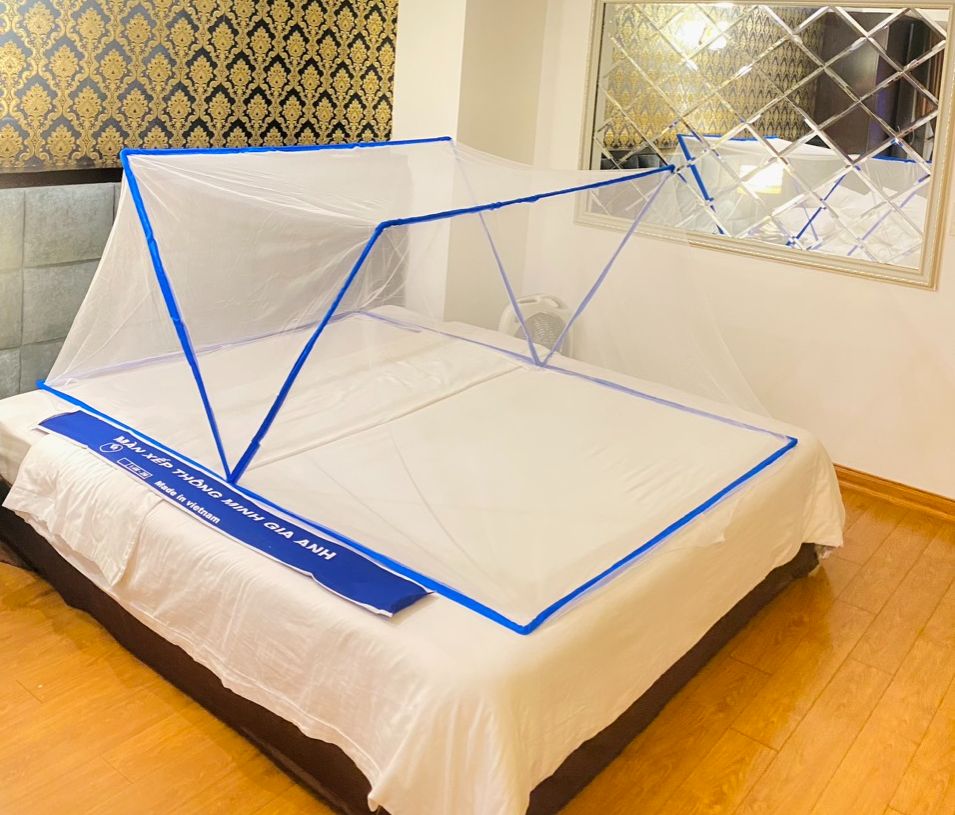 Màn gấp gọn thông minh - mùng ngủ xếp gọn -  màn bung gấp gọn -  màn thông minh gấp gọn