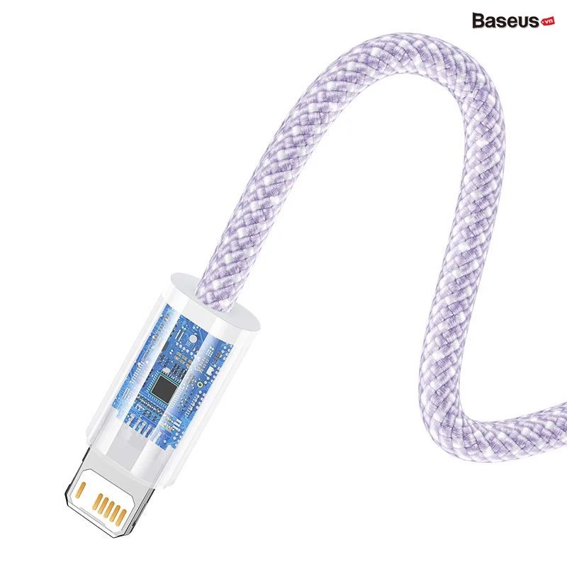 Cáp Sạc Nhanh Lightning Baseus Dynamic Series cho iPhone ( USB to Lightning, 2.4A Fast Charging Data Cable) 2M