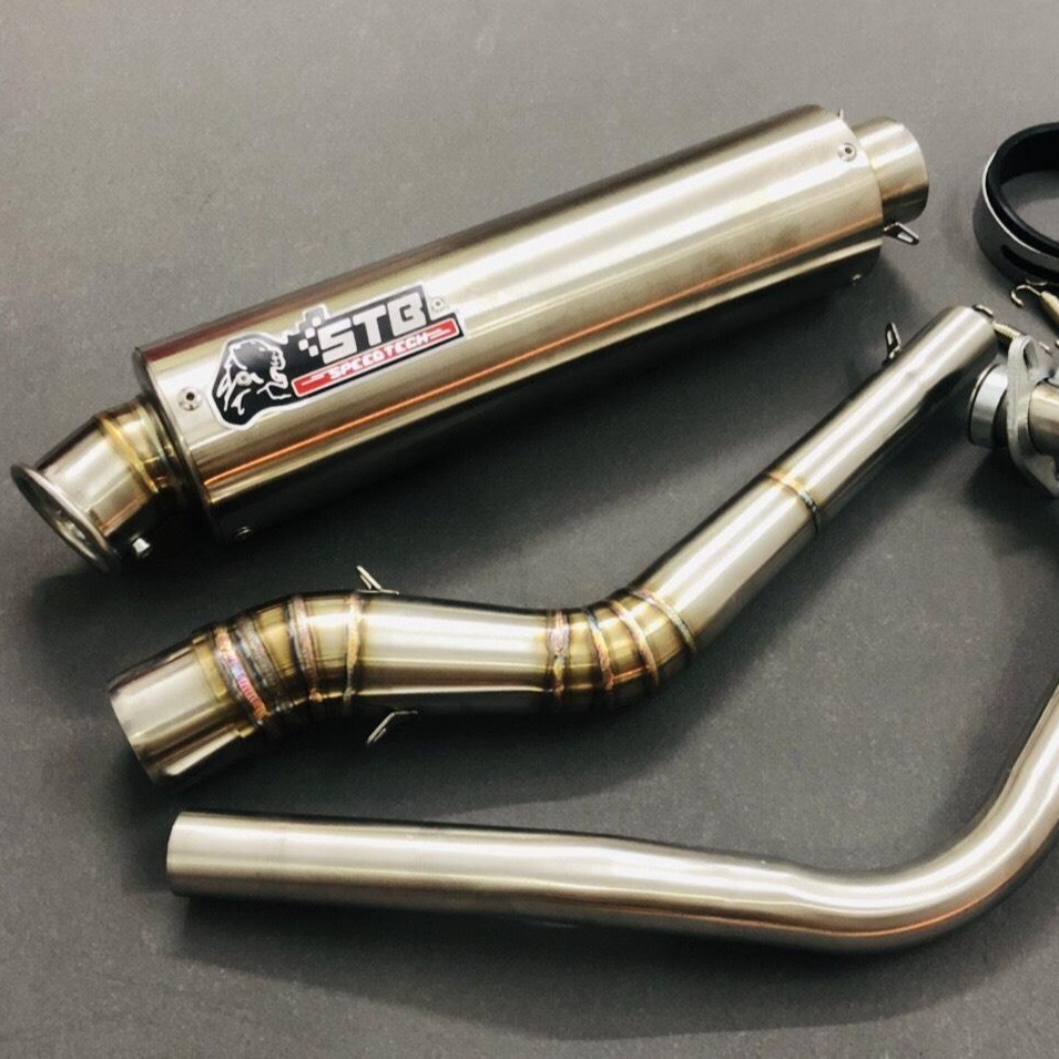 FULL SET Pô STB tem bạc full system tặng cổ 2 khúc inox 304 cao cấp - chính hãng