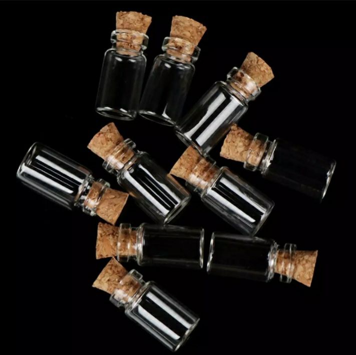 combo10 chai mini chiết tinh dầu nước hoa làm móc khoa
