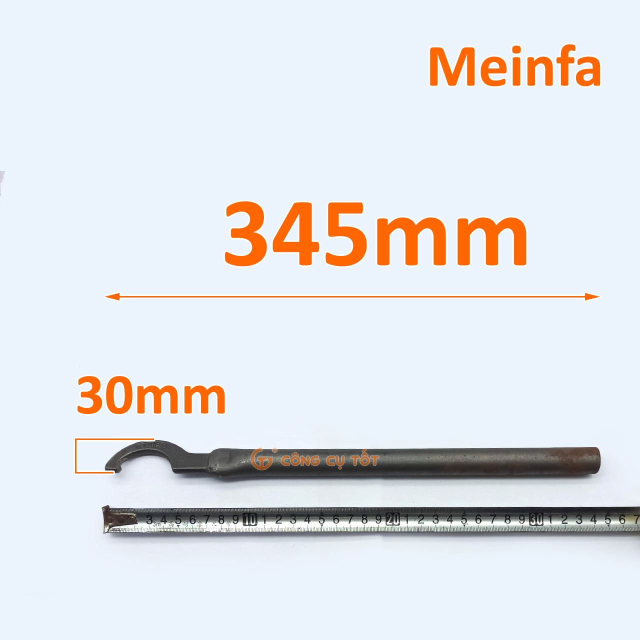 Cờ lê móc cổ xe máy Meinfa 345mm