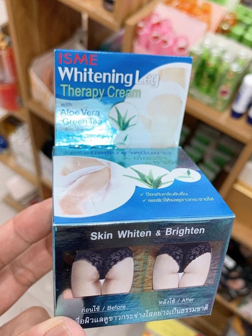 Kem khử thâm mông isme whitening leg therapy cream thái lan khử thâm , trắng mông nách hiệu quả