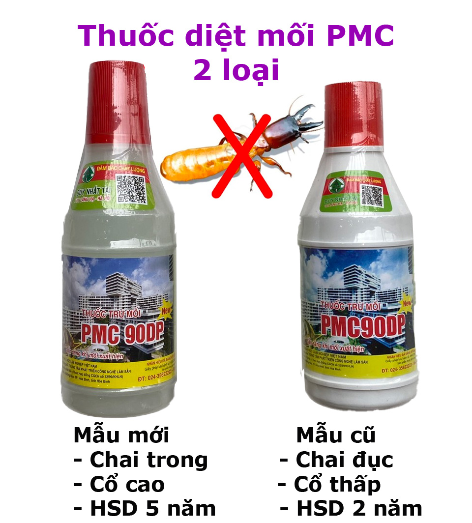 Thuốc diệt mối dạng bột xịt PMC 90 mối sinh học