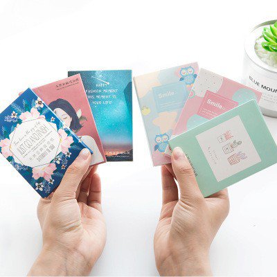 Hộp 50 miếng giấy thấm dầu