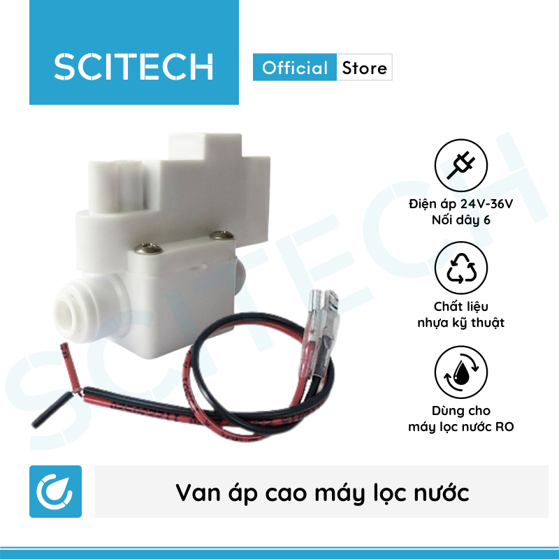 [HCM]Van áp cao máy lọc nước - Scitech Water